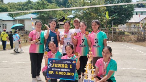 Pemain Voli Putri A Lame